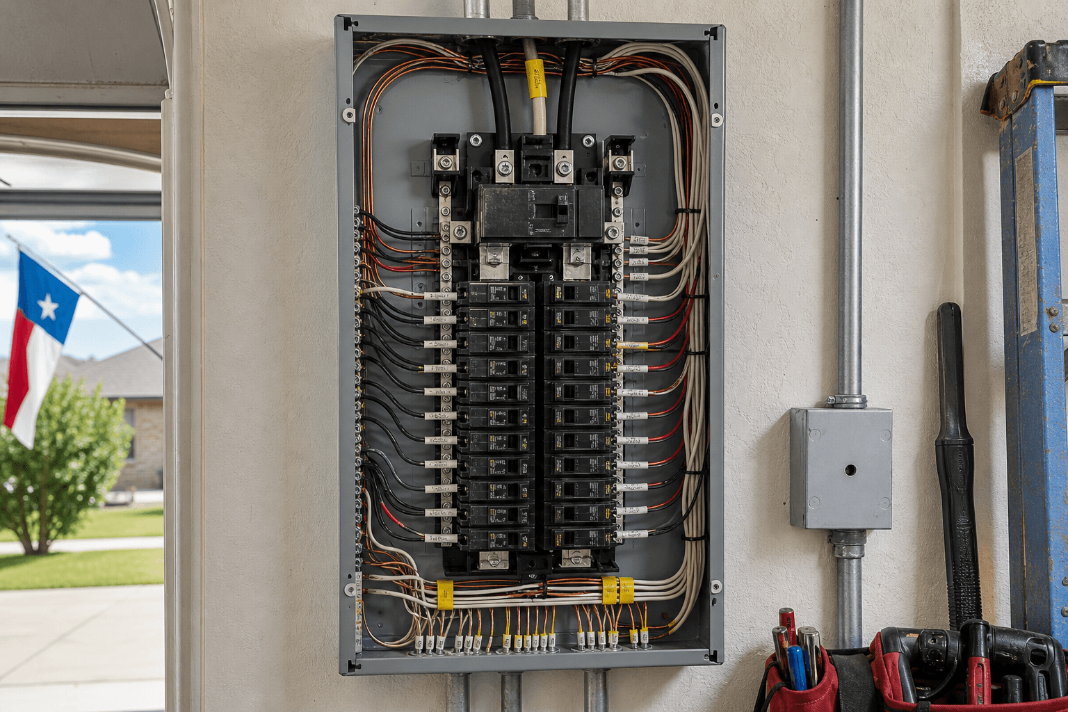 Electrical panel upgrade cost in Magnolia and Tomball, TX